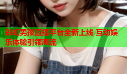 彩虹男孩直播平台全新上线 互动娱乐体验引领潮流