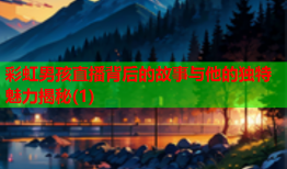 彩虹男孩直播背后的故事与他的独特魅力揭秘(1)